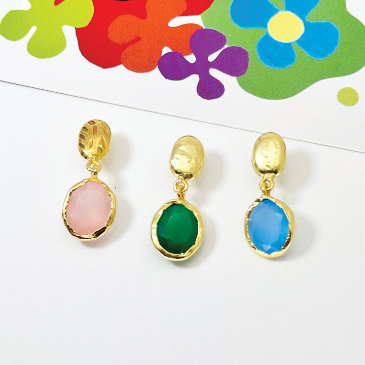 Green Onyx Earth Lover Earrings