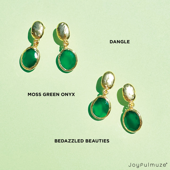Green Onyx Earth Lover Earrings