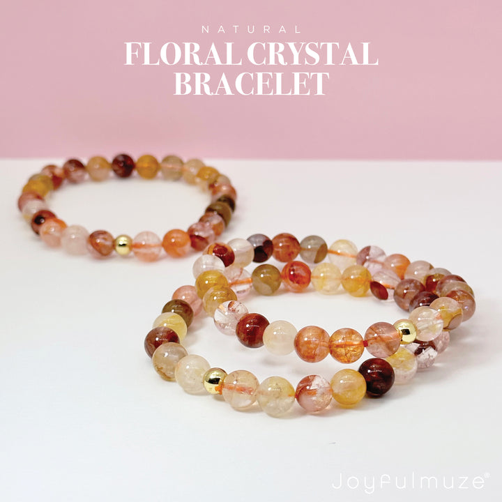 Floral Crystal Bracelet