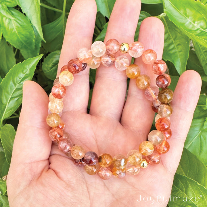 Floral Crystal Bracelet