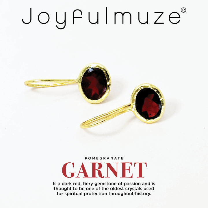 Garnet Earrings