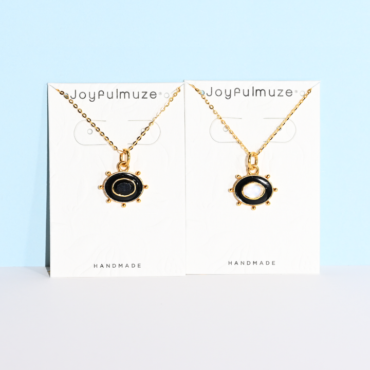 Moonstone Sun Necklace