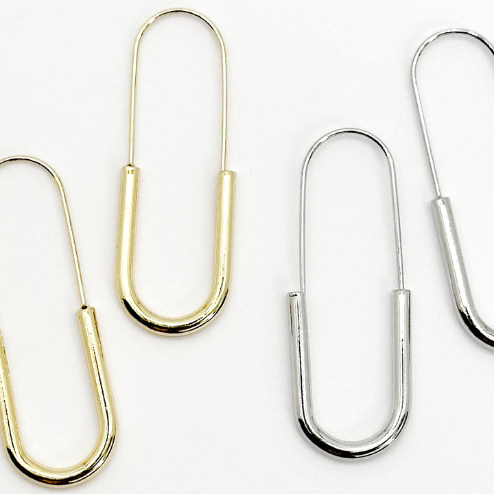 Safety Pin Earrings