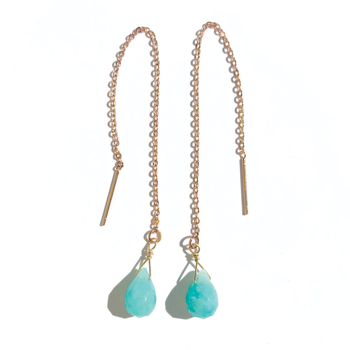 Gold Amazonite Threads