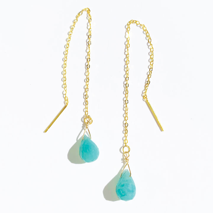 Gold Amazonite Threads