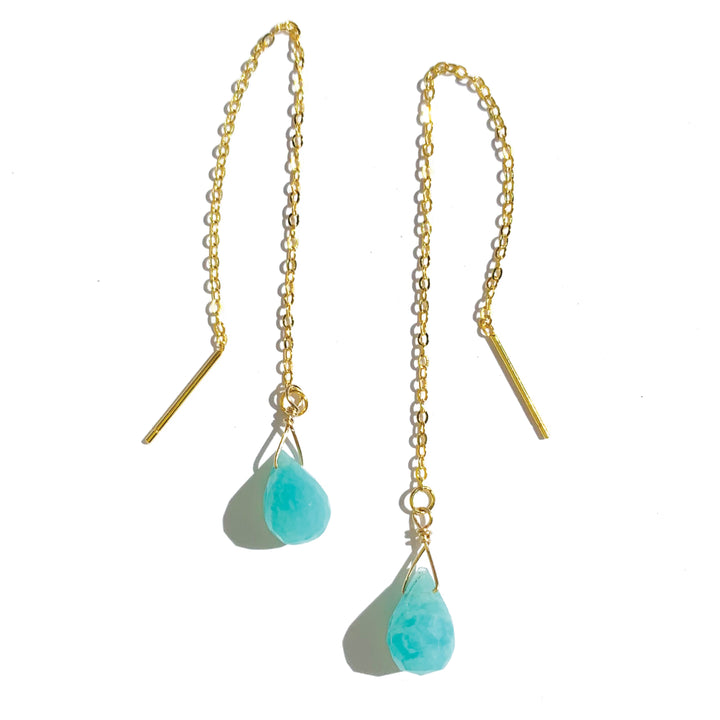 Gold Amazonite Threads