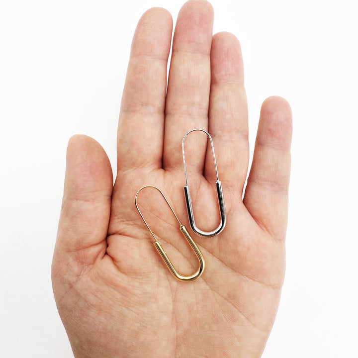 Safety Pin Earrings