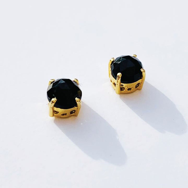 Black Spinel Studs