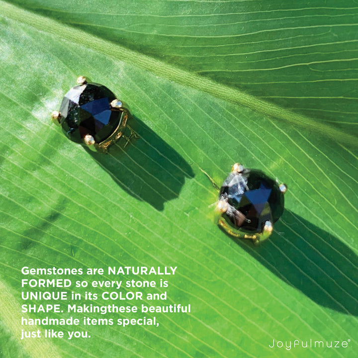Black Spinel Studs