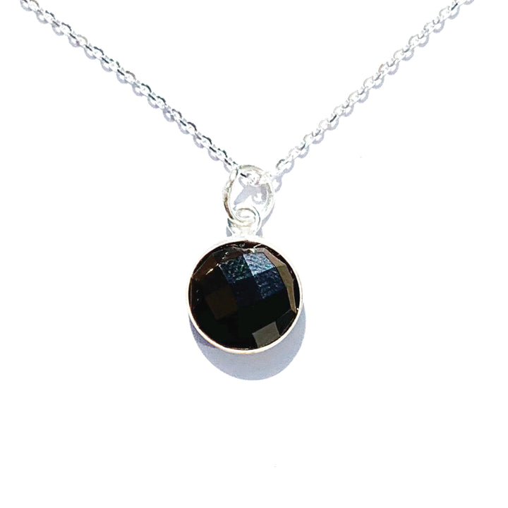 Black Tourmaline Silver