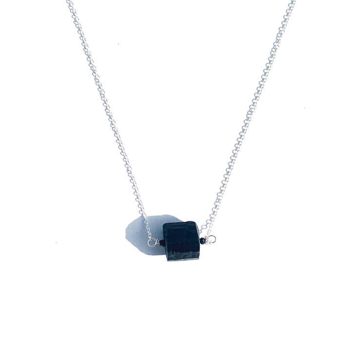 Raw Tourmaline Necklace
