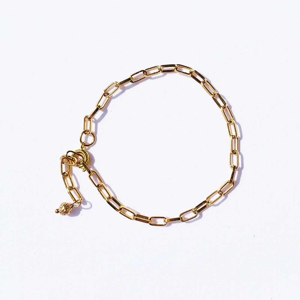 Paperclip Chain Bracelet