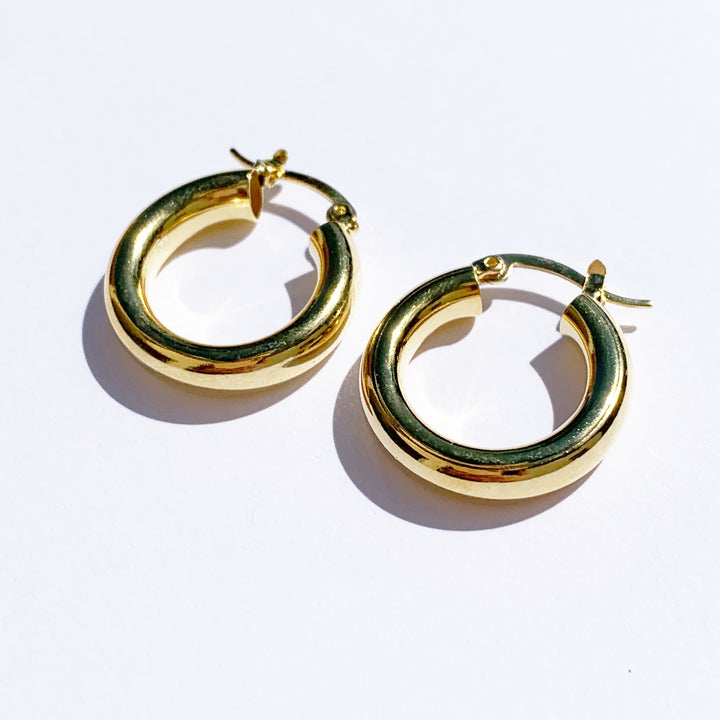 Brass Hoops