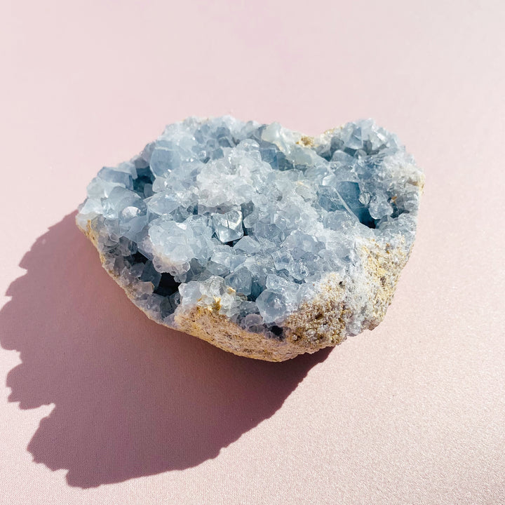 Celestite Crystal Agate