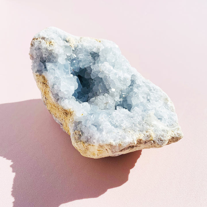 Celestite Crystal Agate