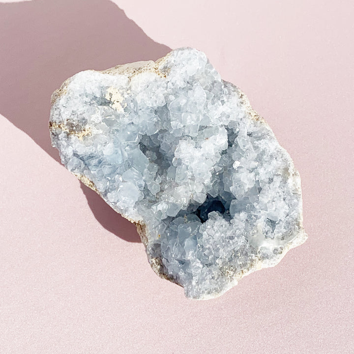 Celestite Crystal Agate