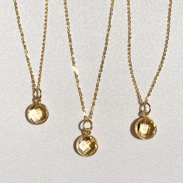 Sonya Citrine Necklace