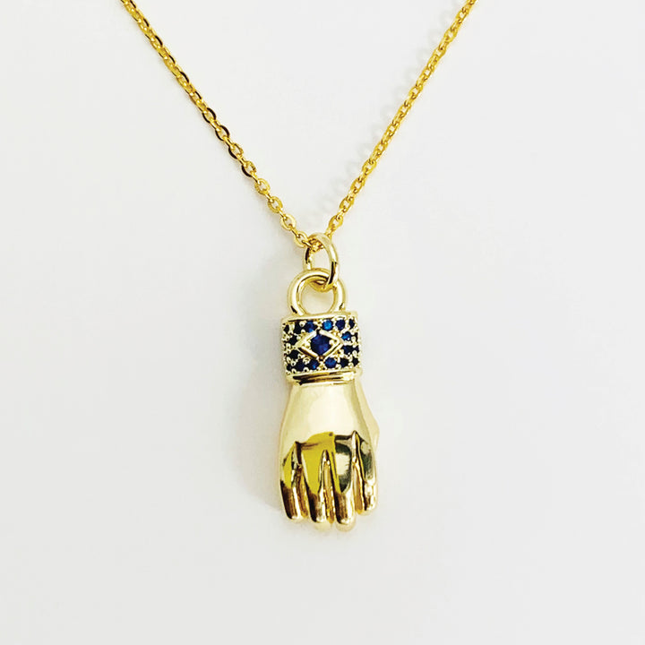 Hand Charm Necklace