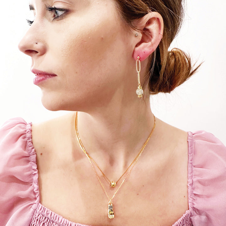 Hand Charm Necklace