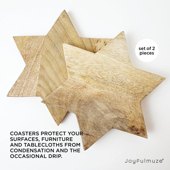 Decorative Star Trays, 2pc
