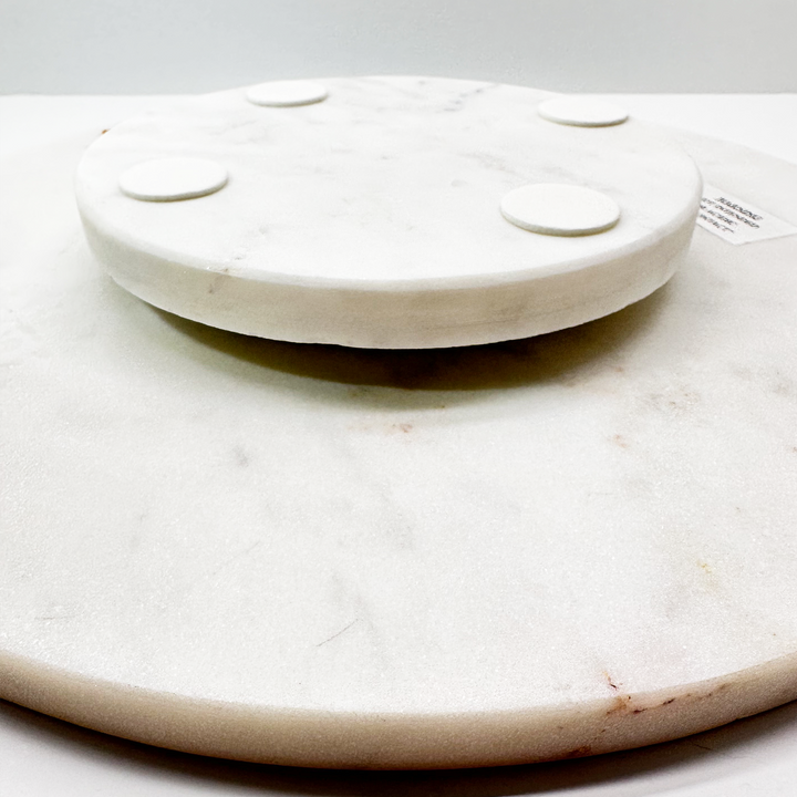 Stars Marble Lazy Susan