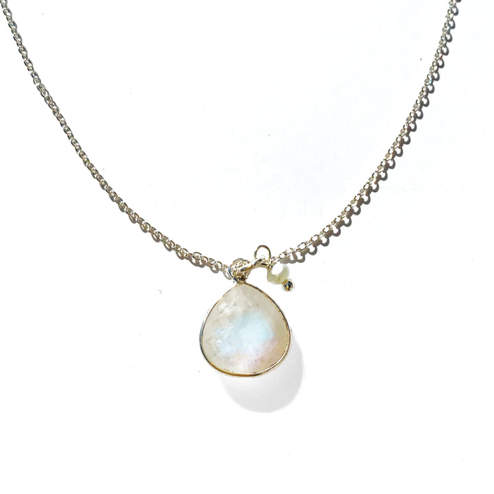 Pearl & Moonstone Necklace