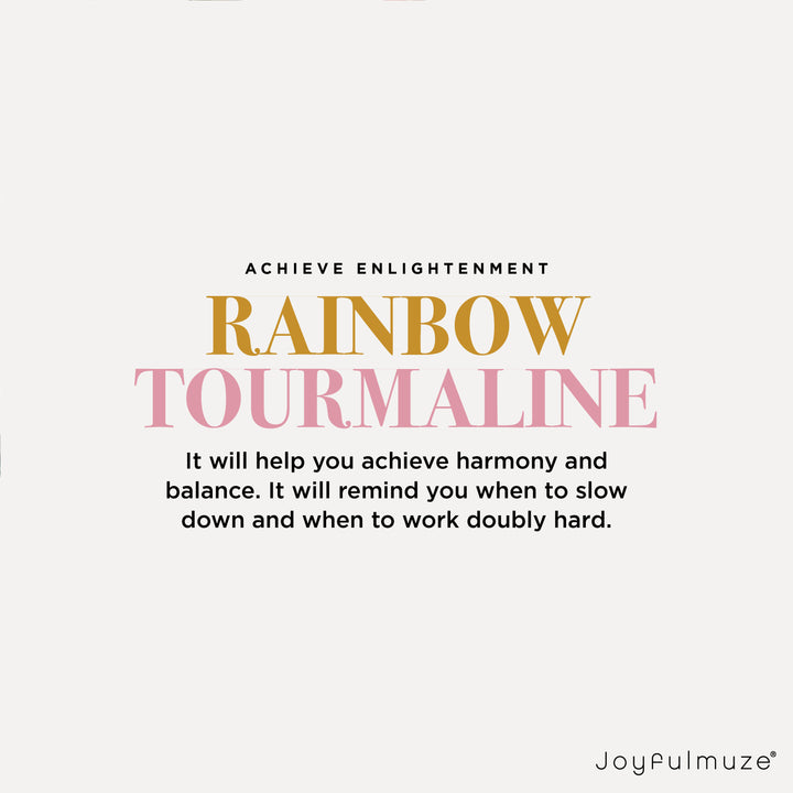 Rainbow Tourmaline Necklace