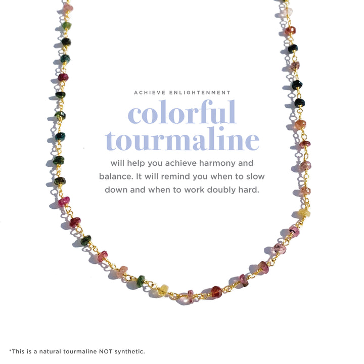 Rainbow Tourmaline Bracelet