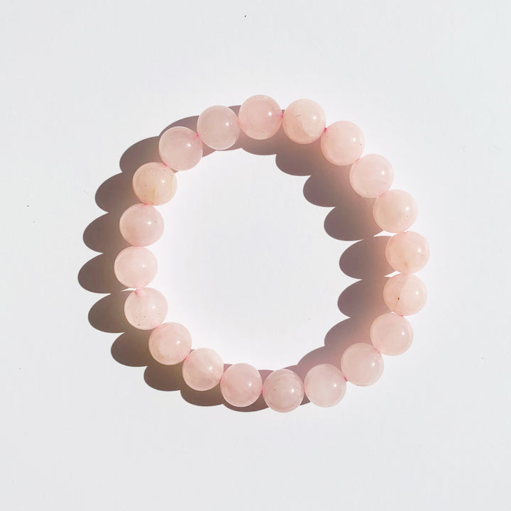 raw natural rose quartz
