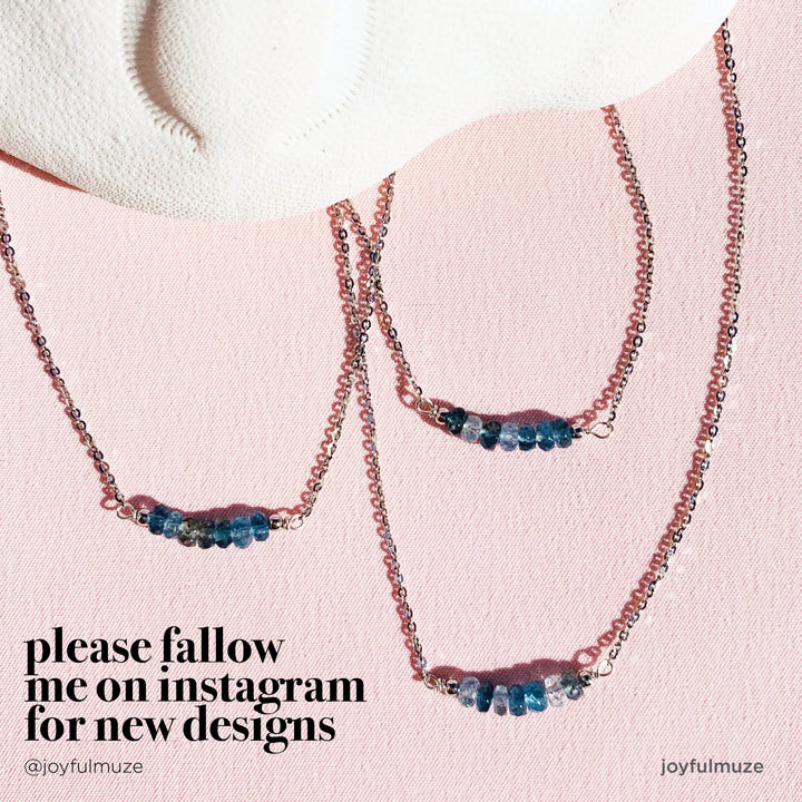 Blue Sapphire Necklace