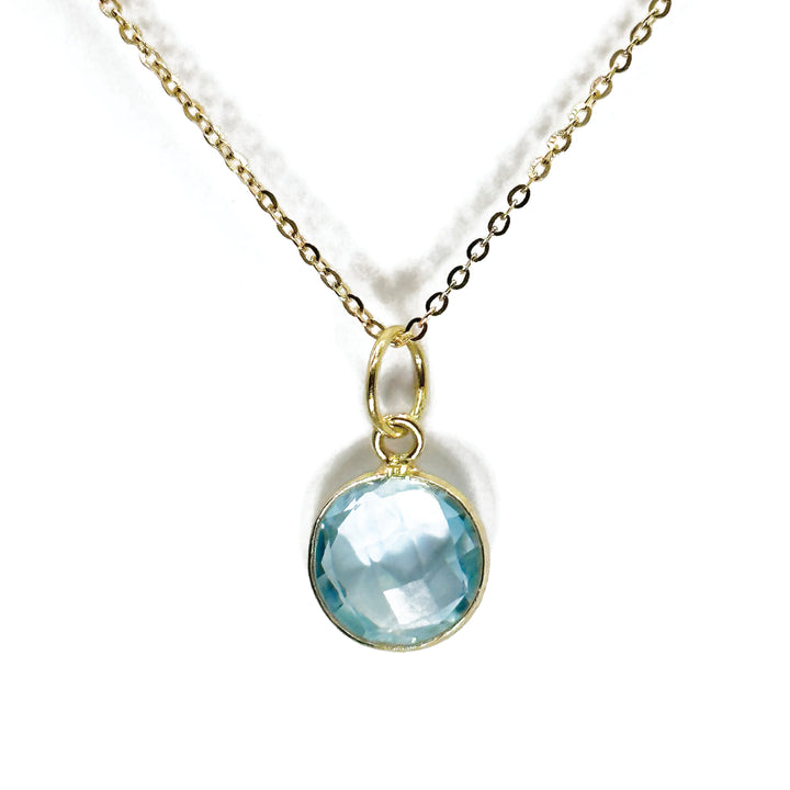 london blue topaz pendant