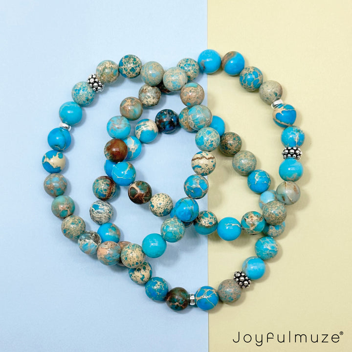 3 Turquoise Emperor Bracelets