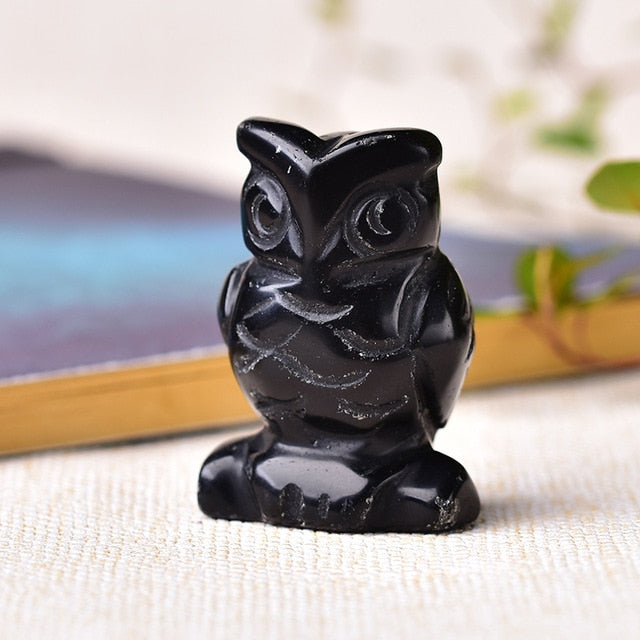 Owl Crystal Ston