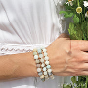Matte Amazonite Bracelet
