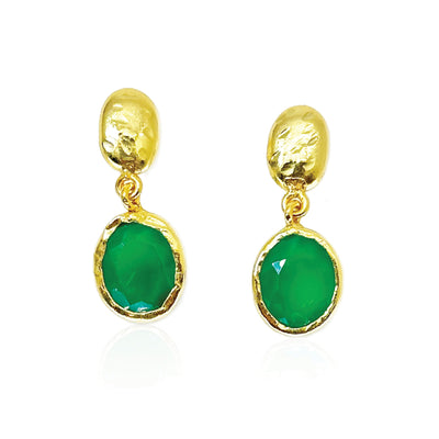 Green Onyx Earth Lover Earrings