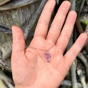 Amethyst Cross Necklace