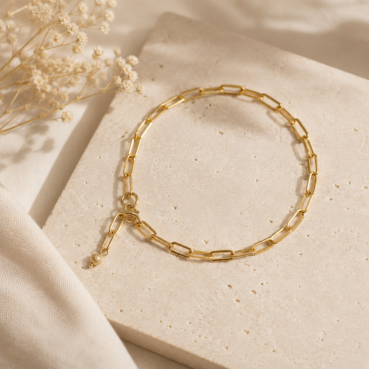 Paperclip Chain Bracelet