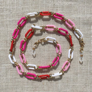 Chunky Multi-Colored Links for Sunglasses