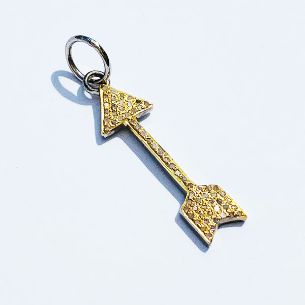 Arrow Pave Diamond Necklace