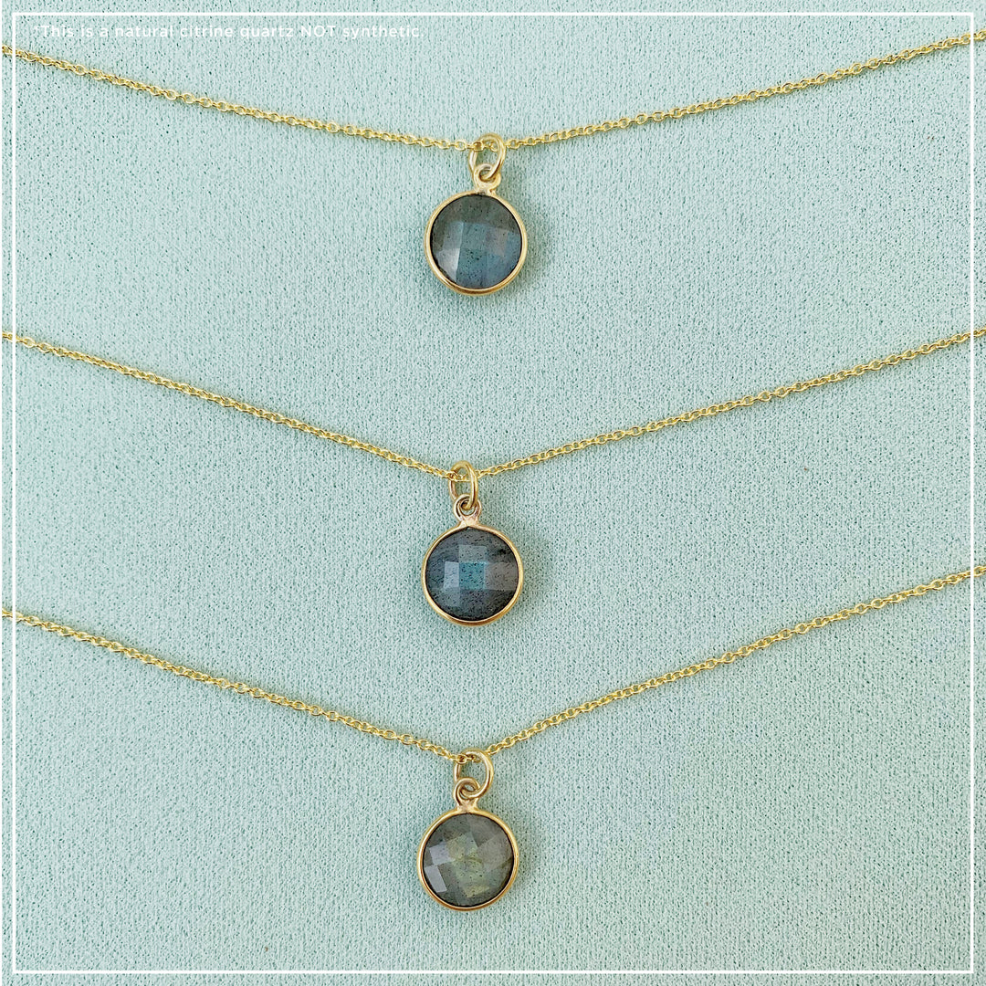Labradorite Crystal Necklace
