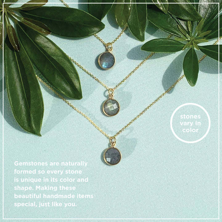 Labradorite Crystal Necklace