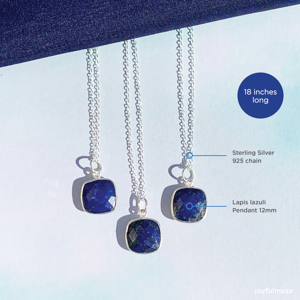 Daria, Lapis Lazuli Necklace