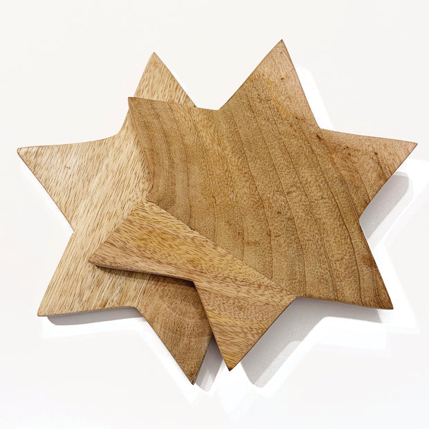 Decorative Star Trays, 2pc