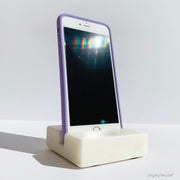 marble phone stand for desk