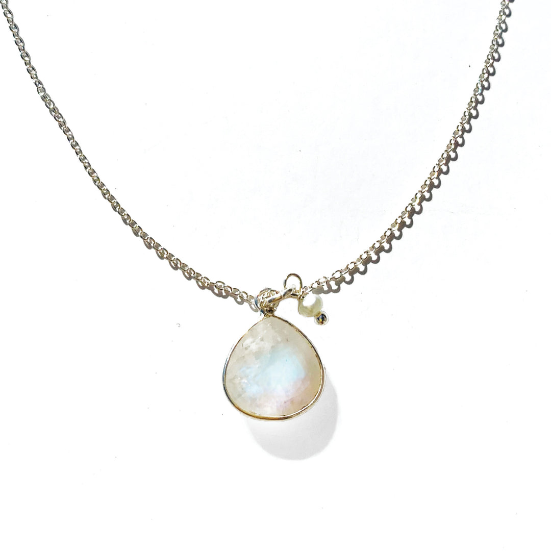 Pearl & Moonstone Necklace
