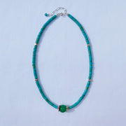 Green Jade Turquoise Necklace