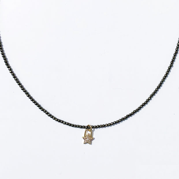 Lucky Star Pyrite Necklace