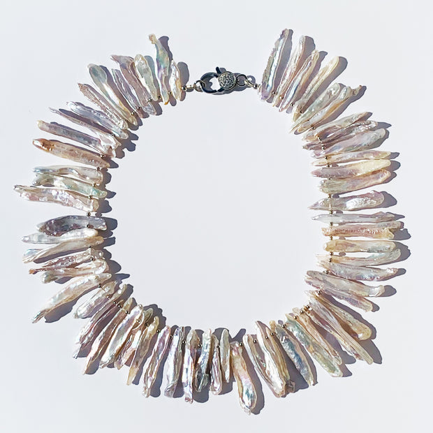 Biwa Freshwater Pearl Necklace