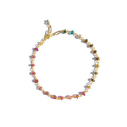 Rainbow Tourmaline Bracelet