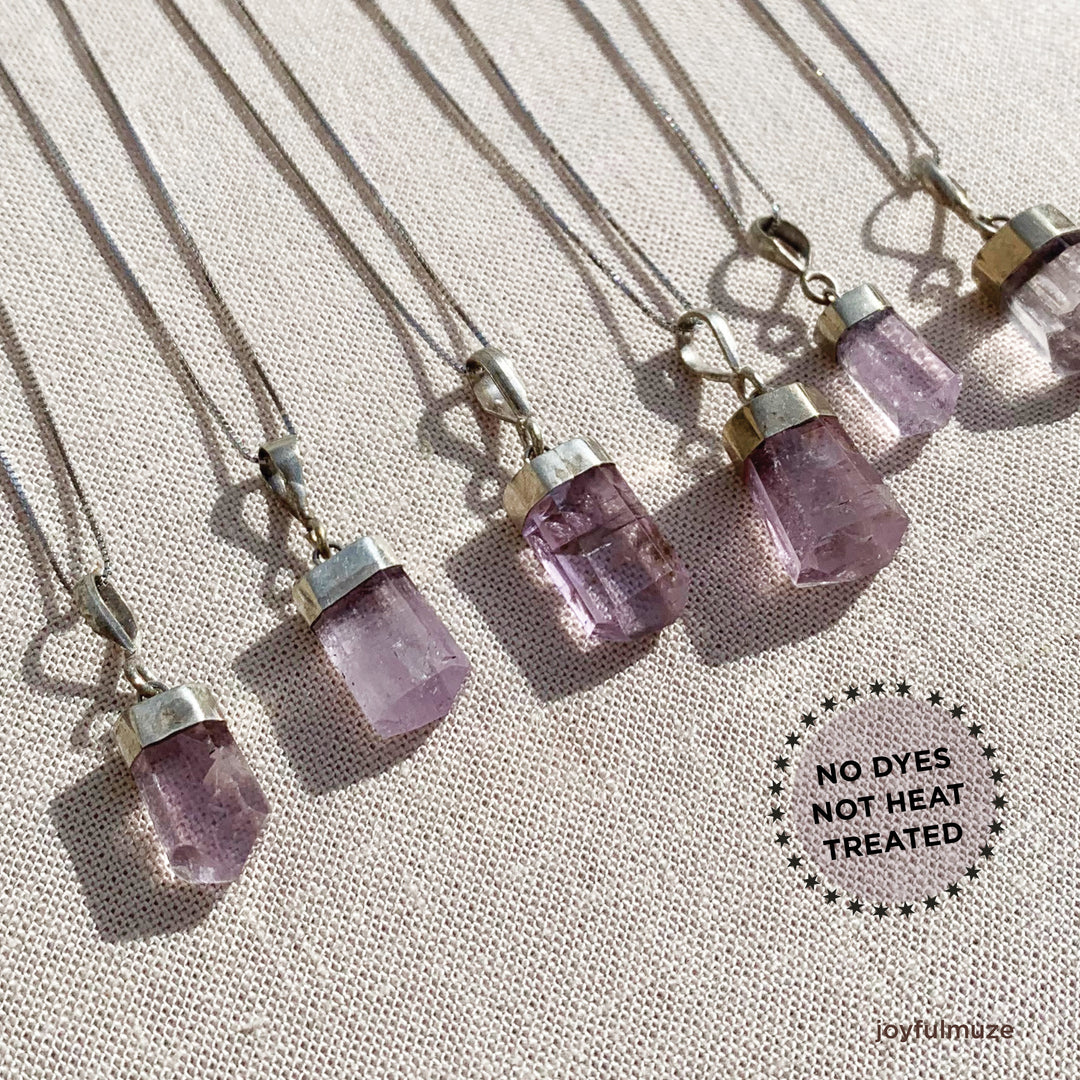 Lola, Pink Tourmaline Necklace